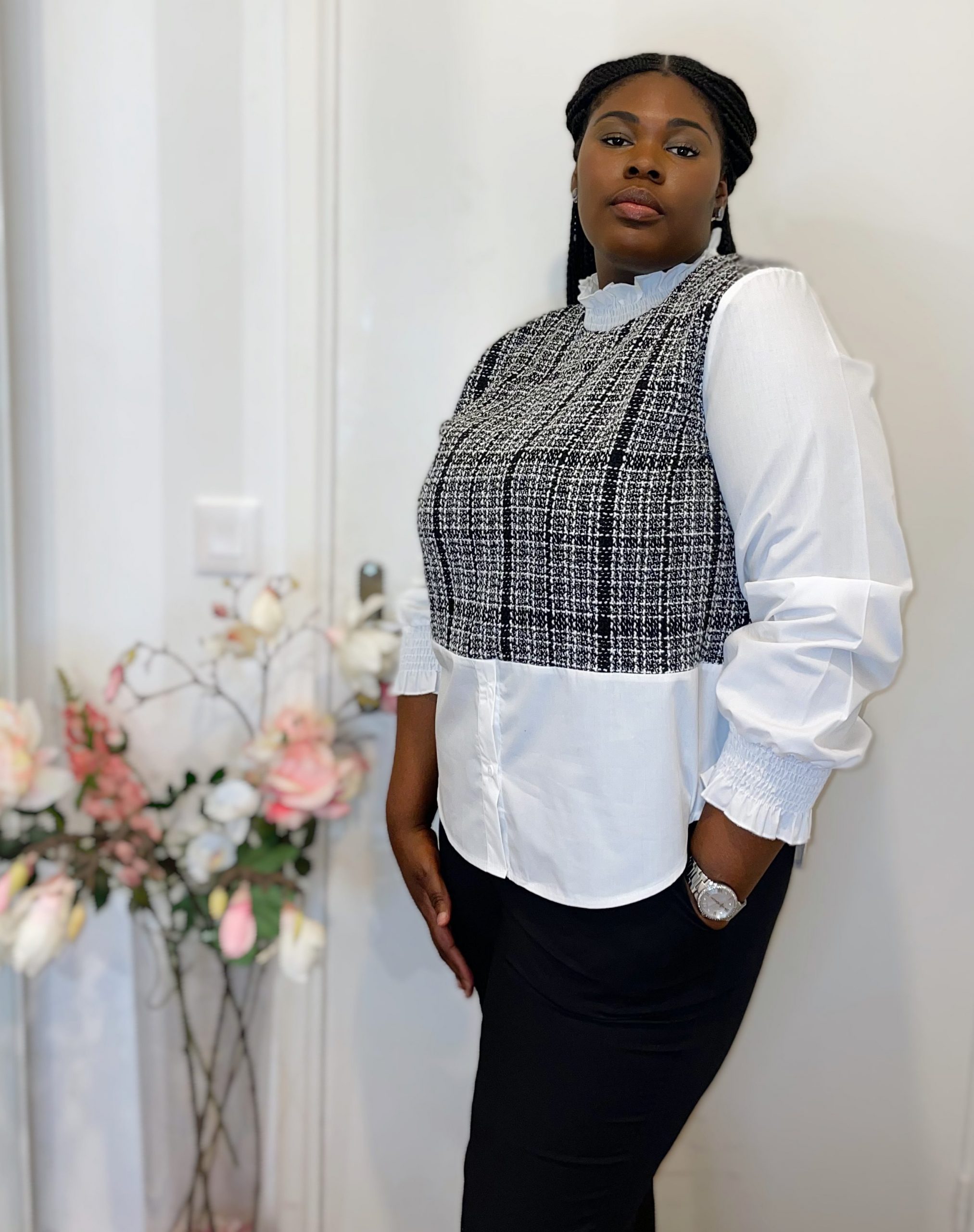 chemise classe gabon